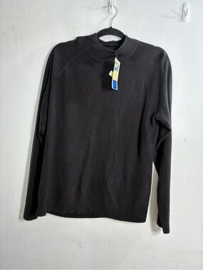 Vintage Covington Black mock neck Pullover Sweater